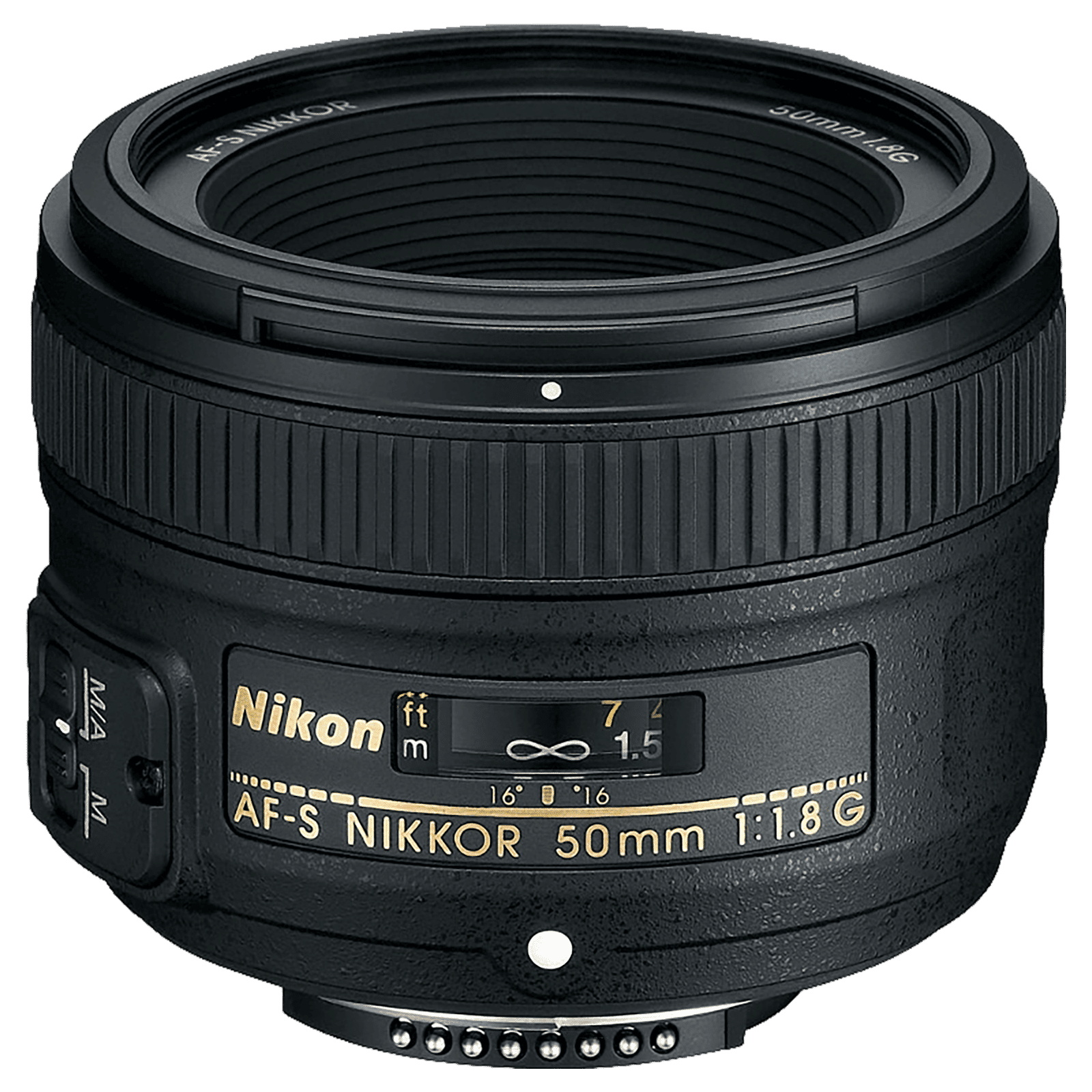 Buy Nikon AF-S NIKKOR 50mm f/1.8 - f/22 Standard Prime Lens for